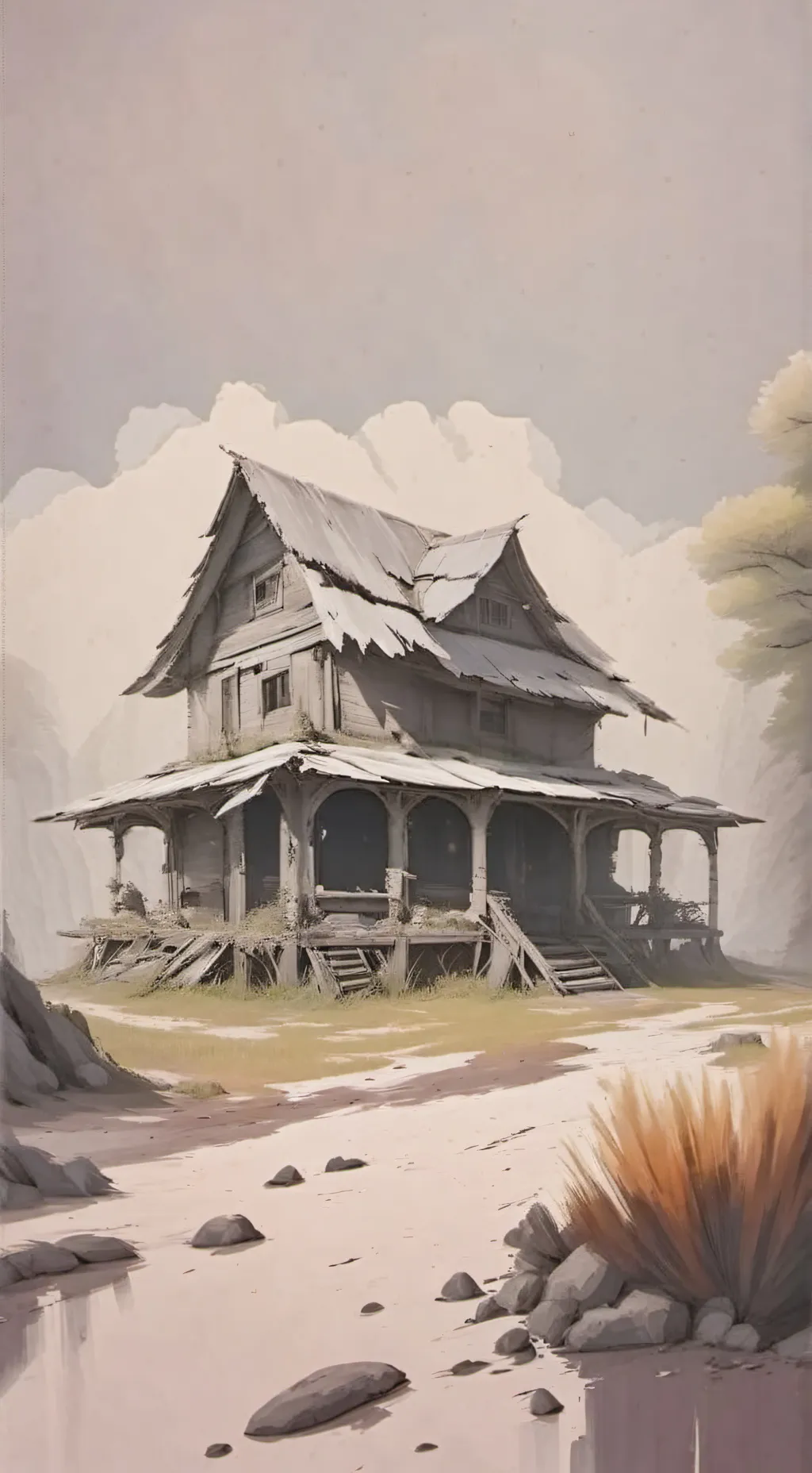 ai character: FXNN THE FISHBOWL background