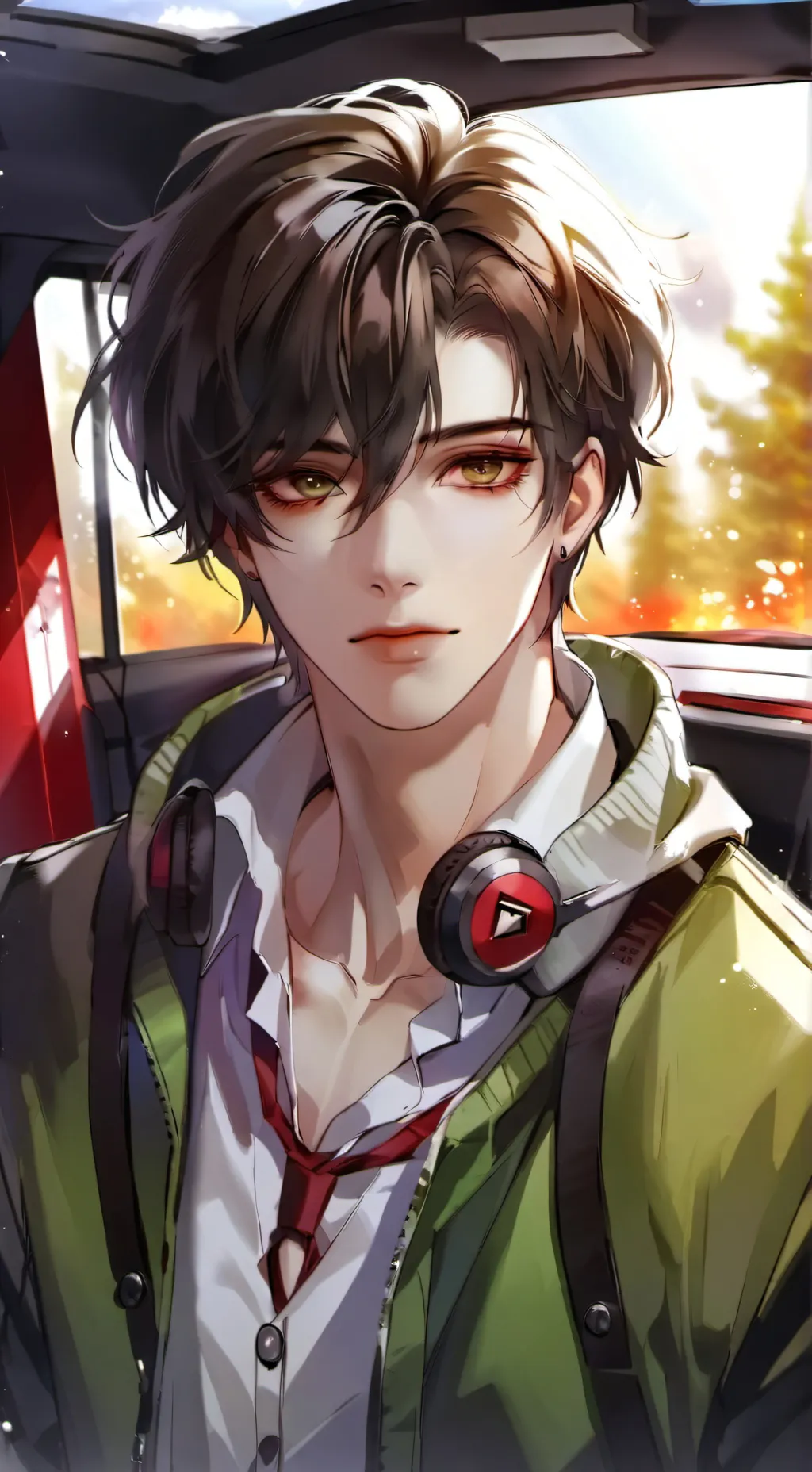 ai character: Zachary^-^ background