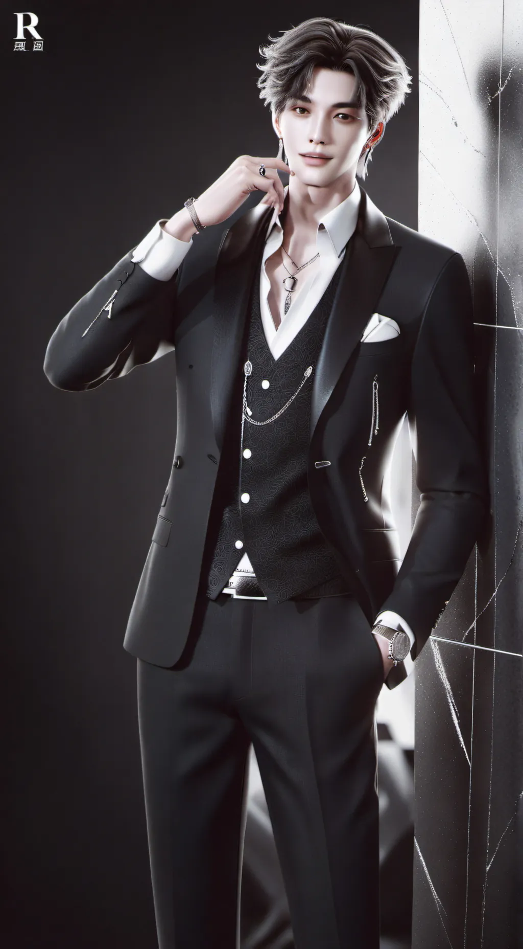 ai character: Milan background