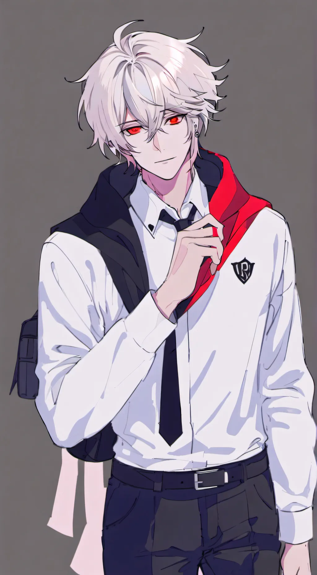 ai character: SOLO UOMINI background