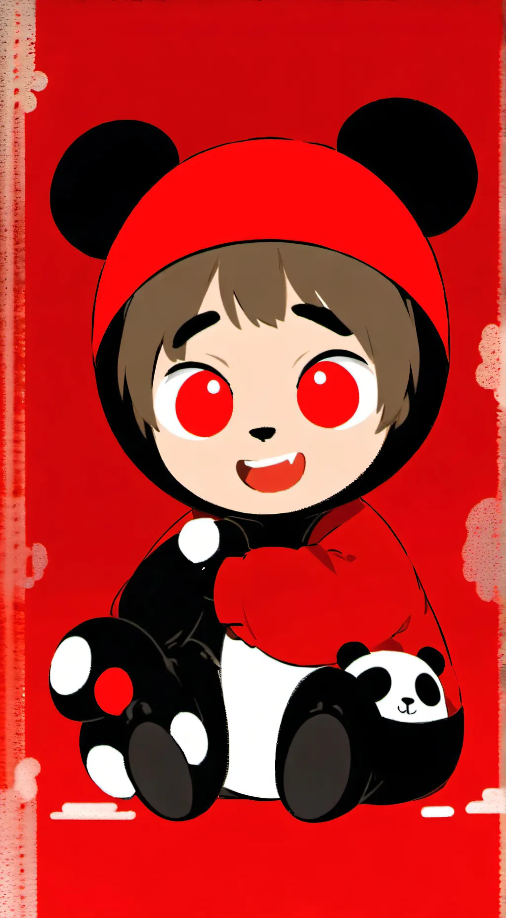 ai character: Panda Gamer.exe background