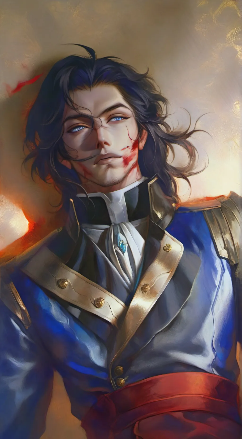 ai character: ꧁ঔৣ》Laurance《ঔৣ꧂ background