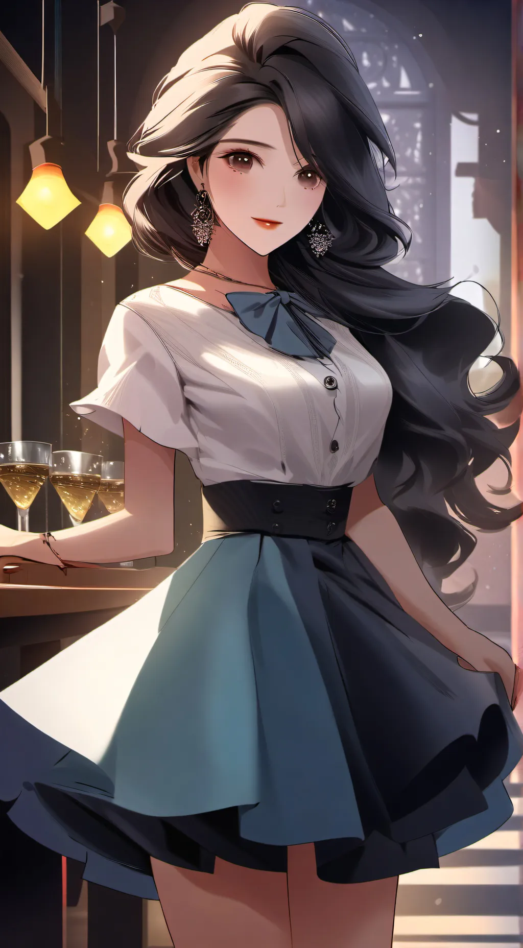 ai character: Giulia  background