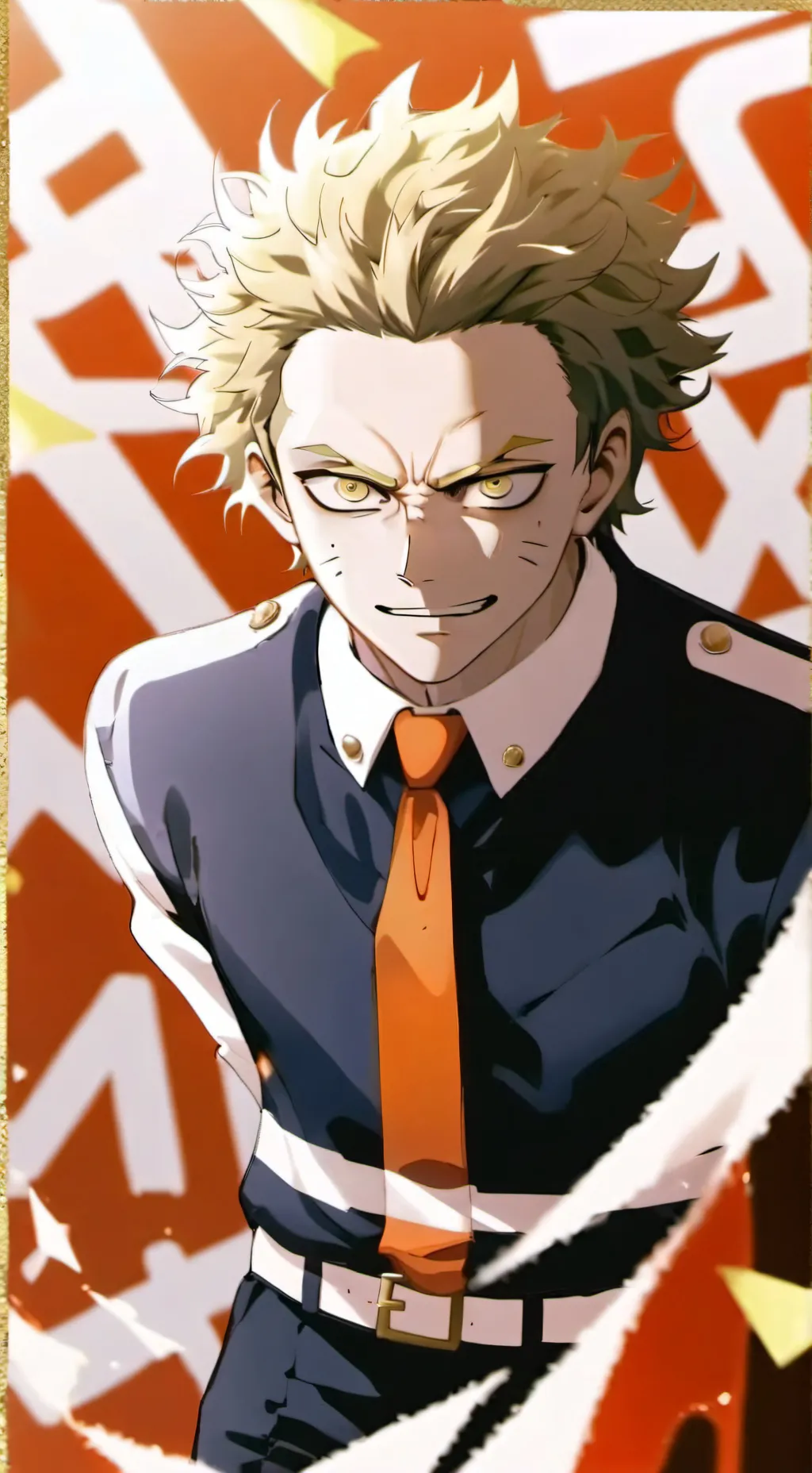 ai character: Mha power background