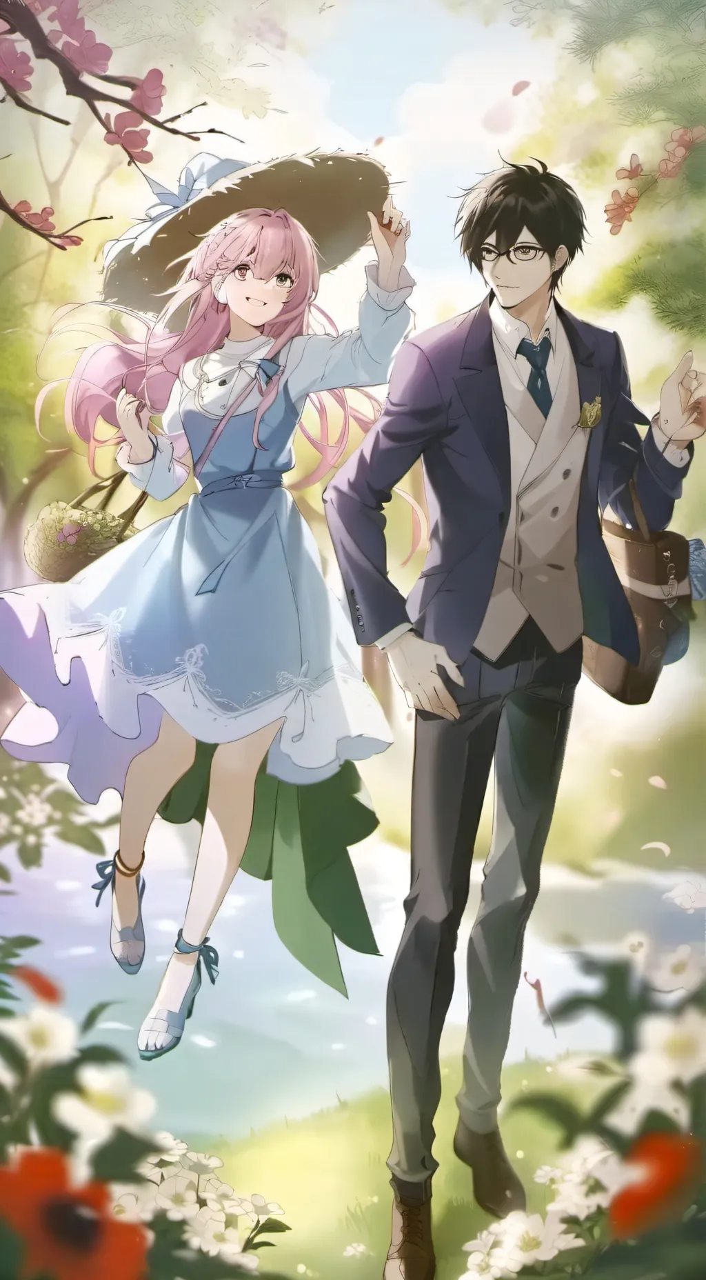 ai character: 100 ft tall humans background