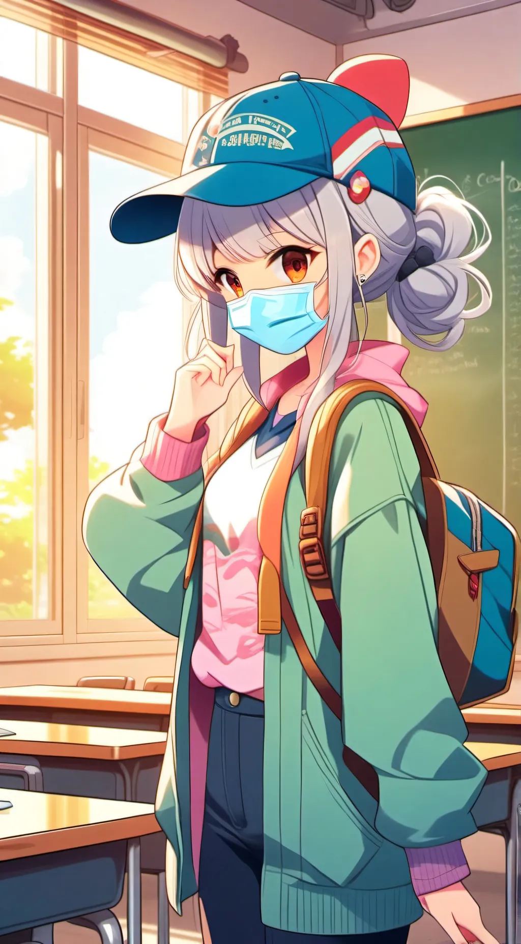 ai character: School  background