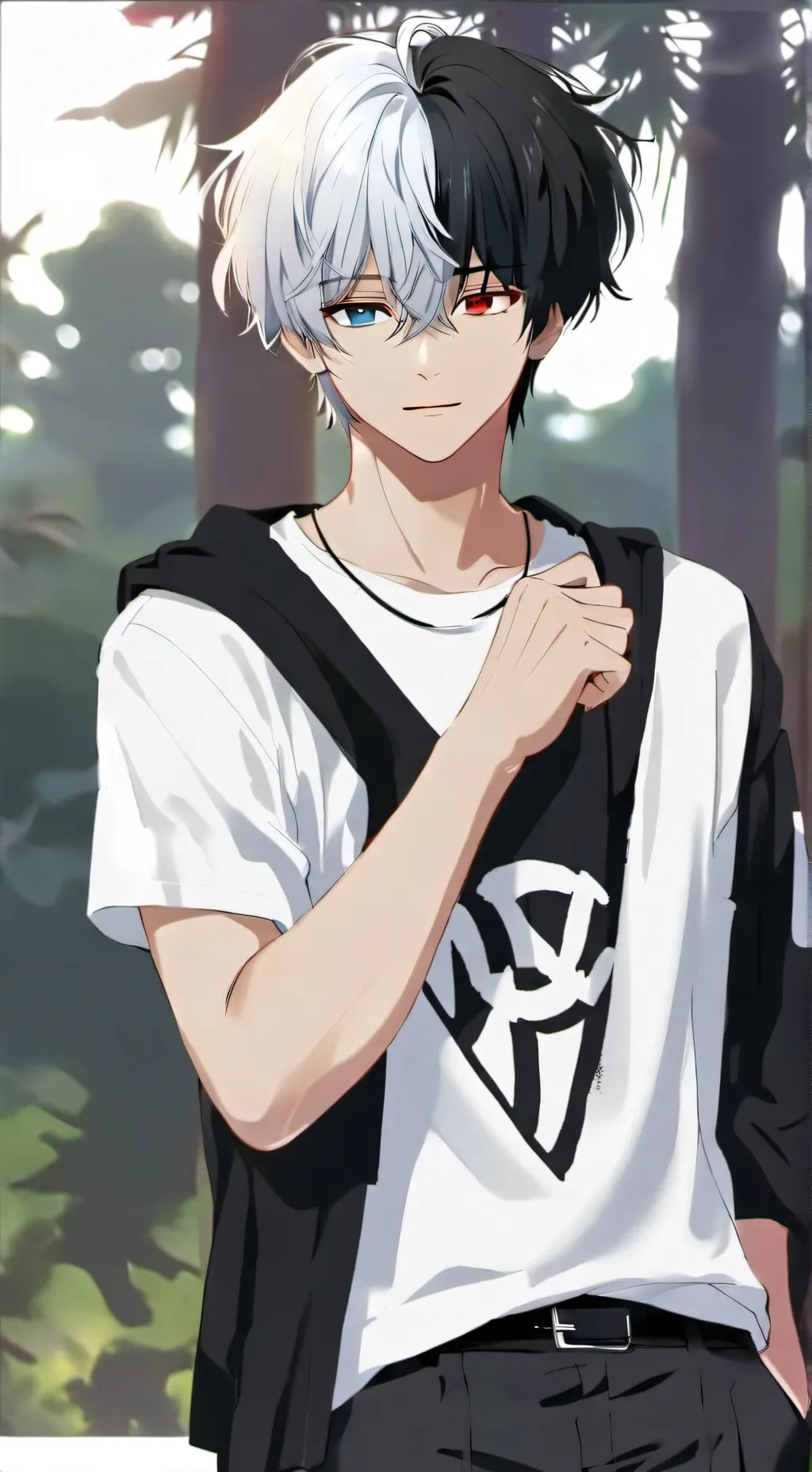 ai character: Xavier  background