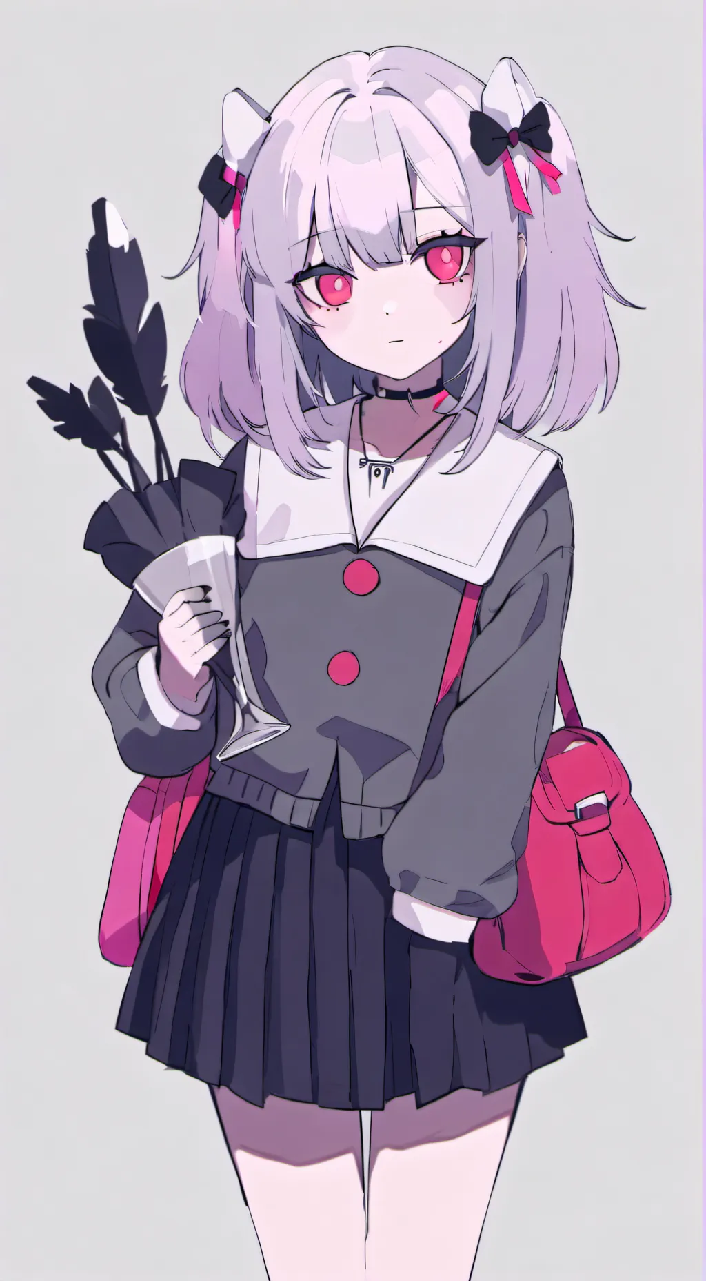 ai character: Ashley  background