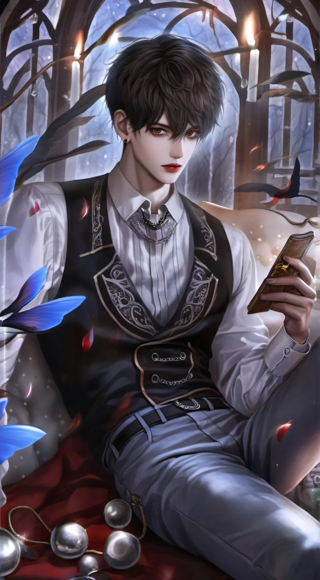 ai character: Oliver background