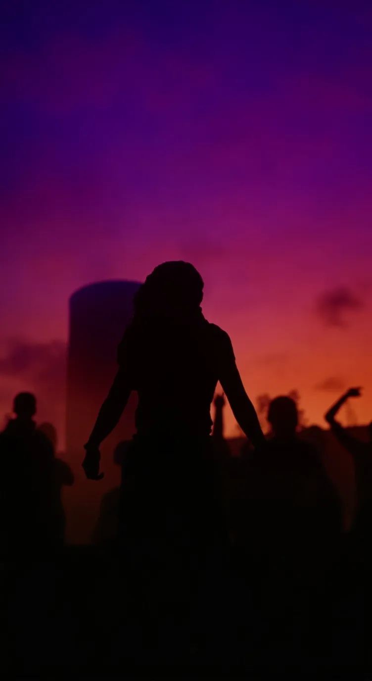 ai character: People in Party background