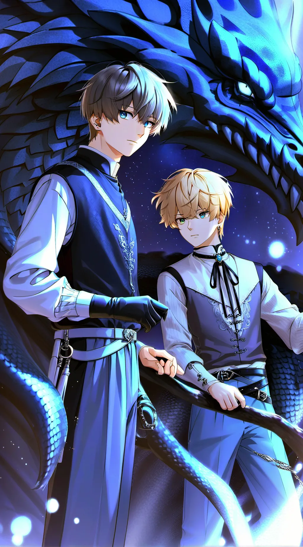 ai character: Max and Jacob background