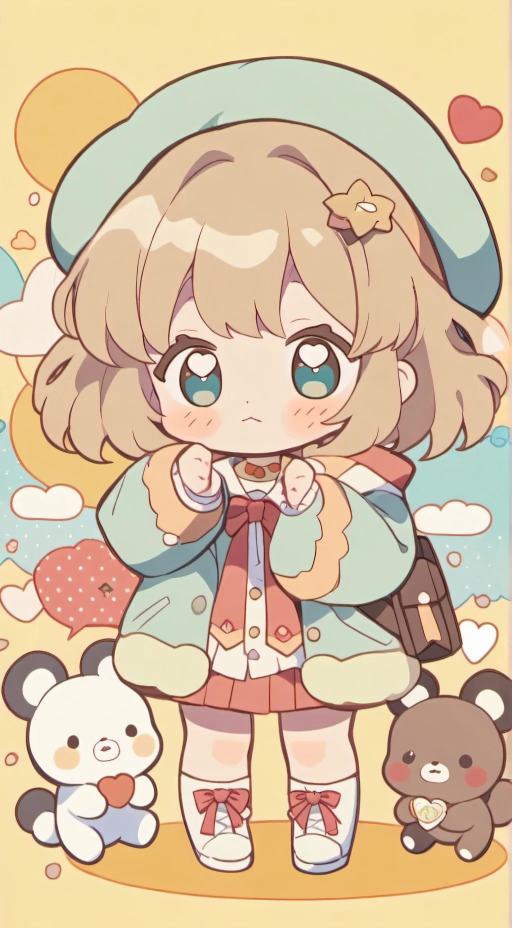 ai character: midi background