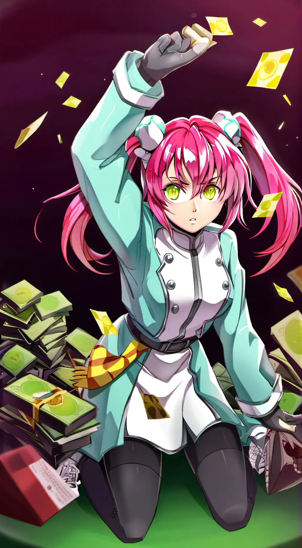 ai character: mitsuri millonoria background