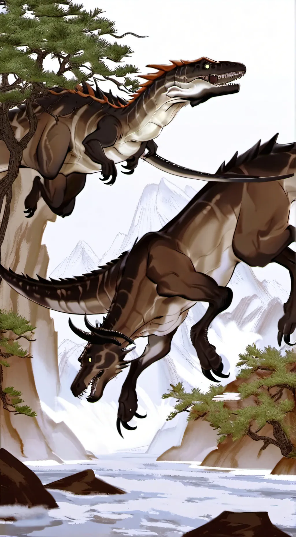 ai character: reflectivedetive  background