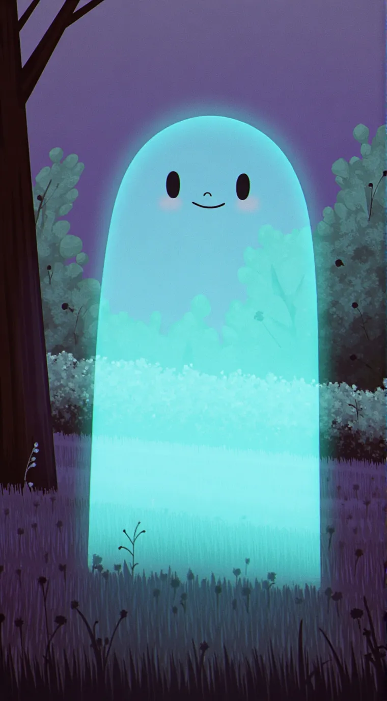 ai character: The ghost kids background