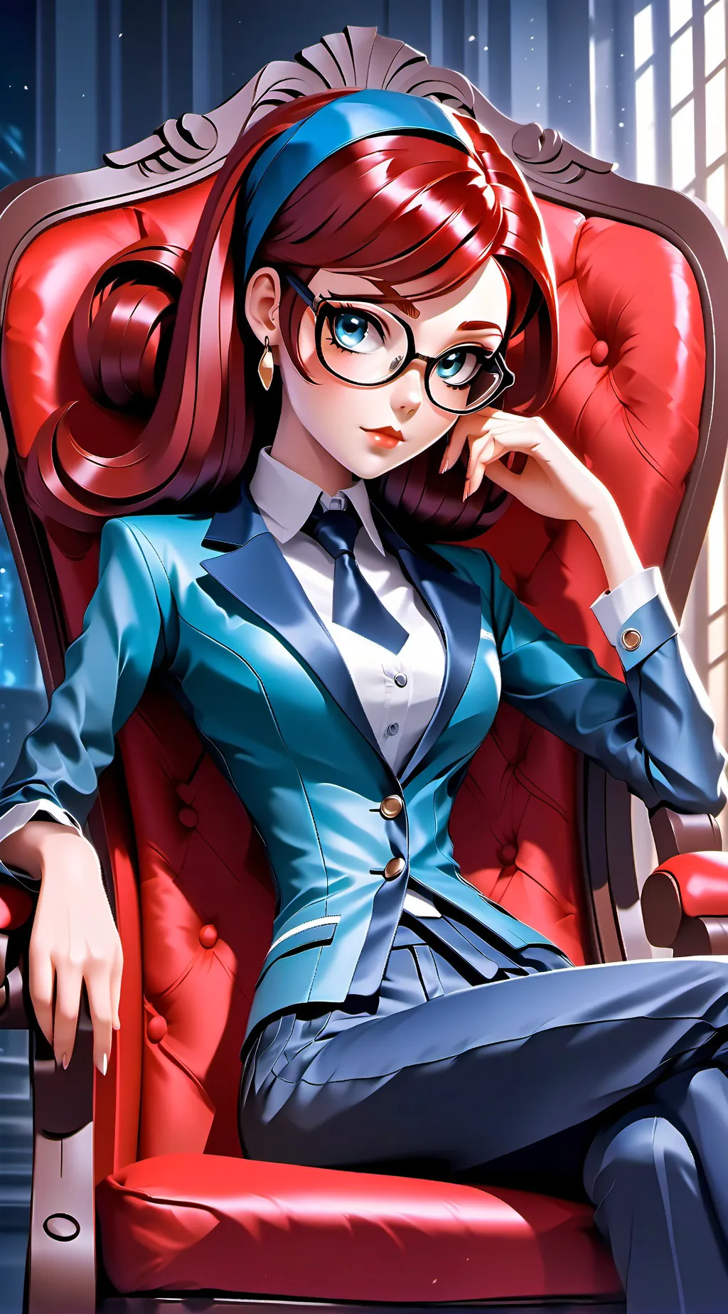 ai character: Femmina Ardente background