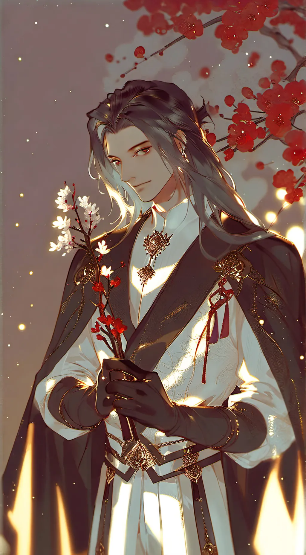 ai character: La boda background