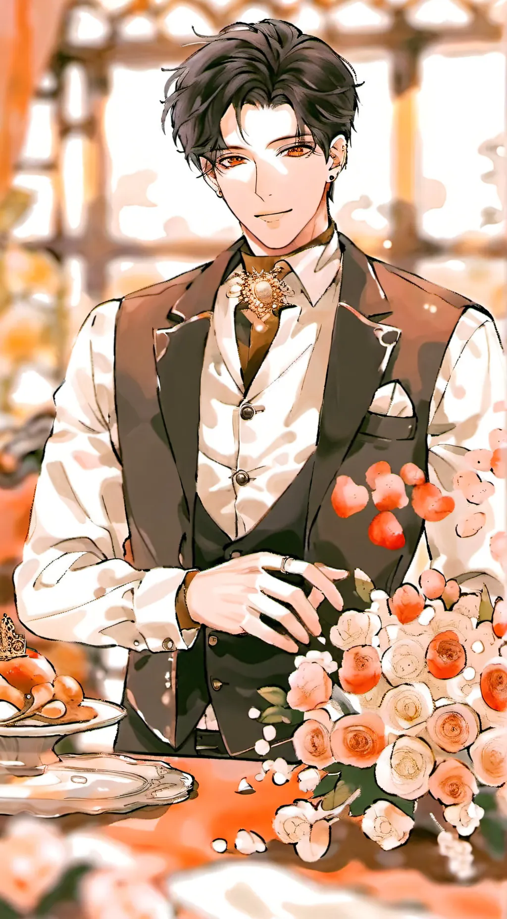 ai character: Satou⚖️ background