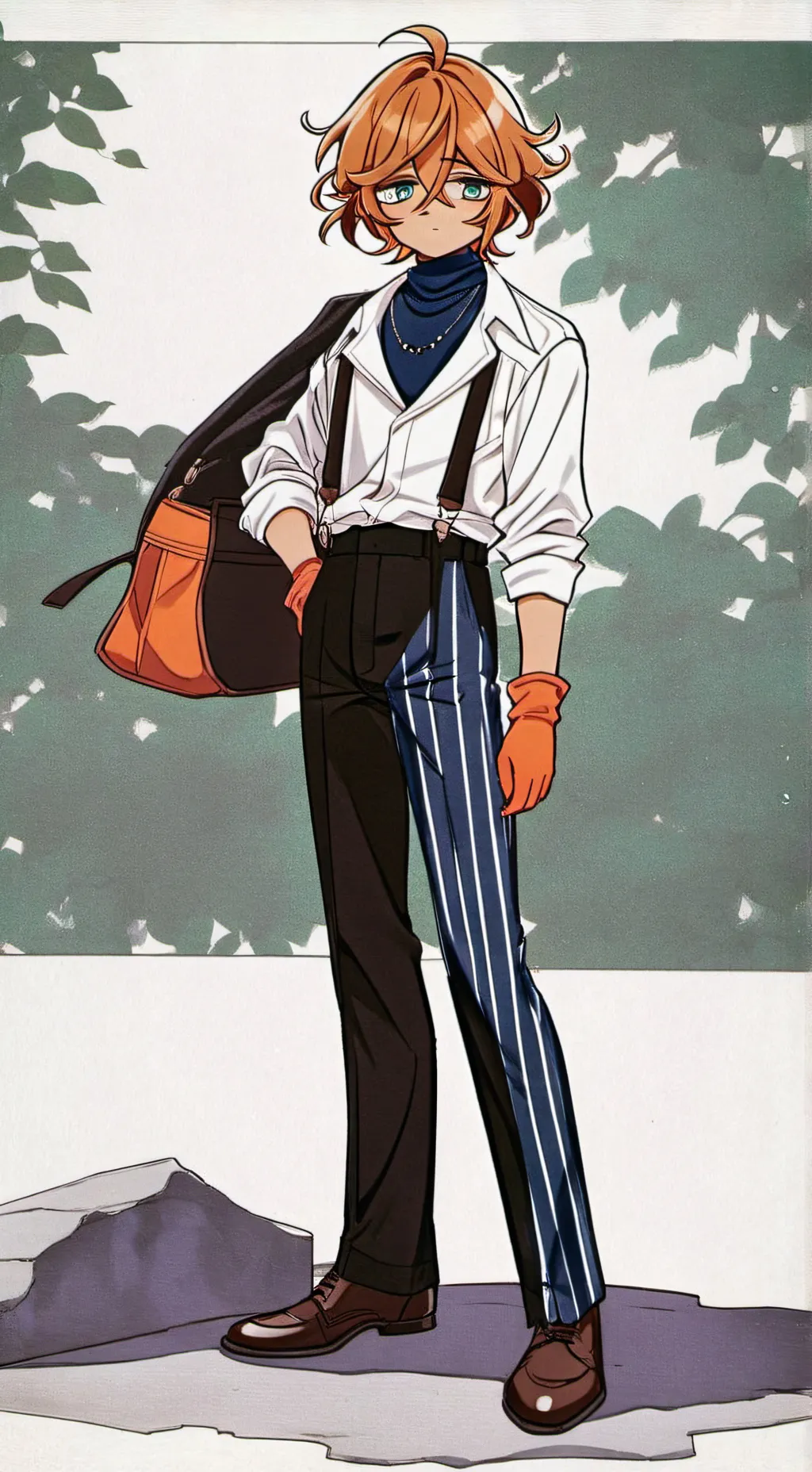 ai character: solar as a cat background