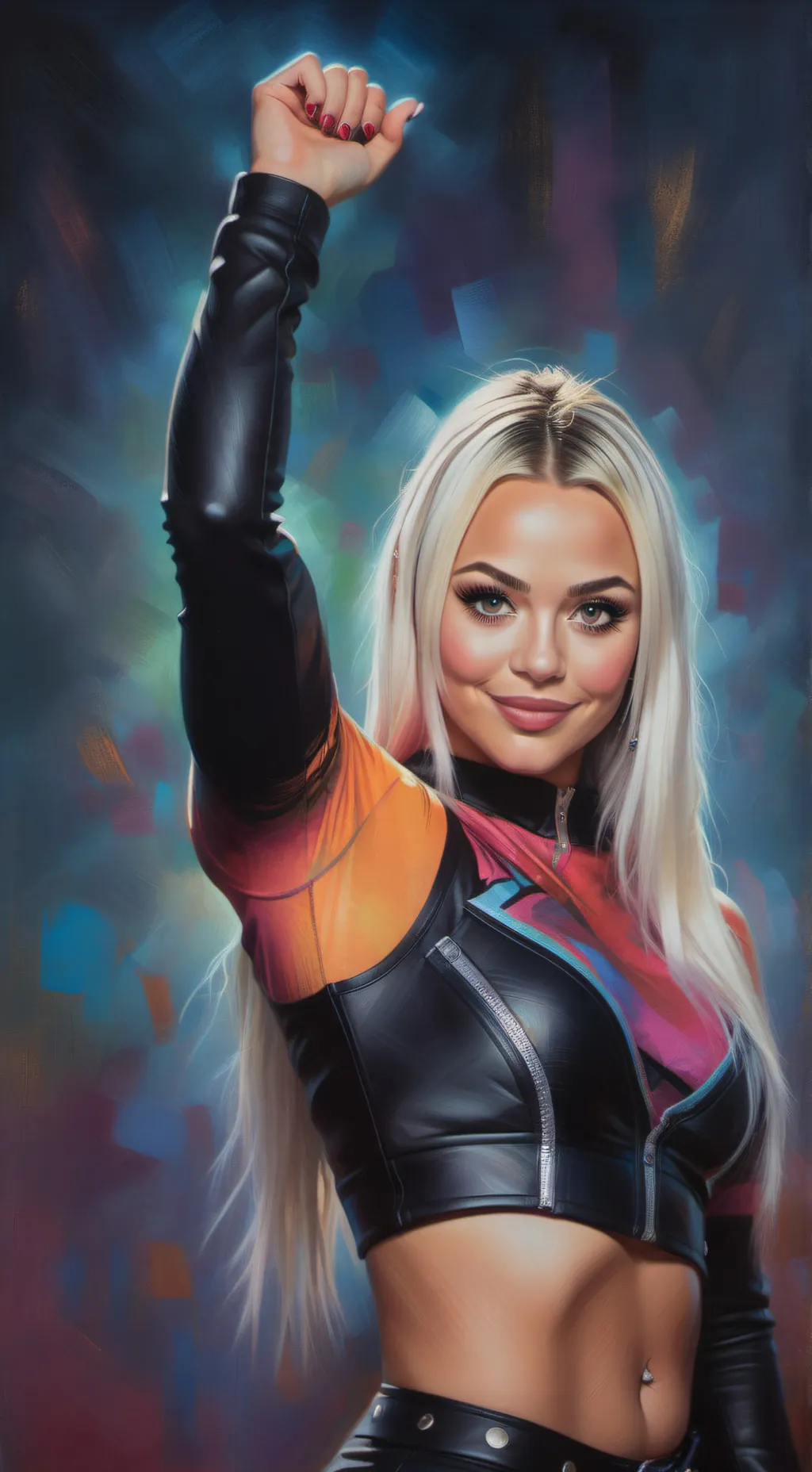 ai character: liv morgan background