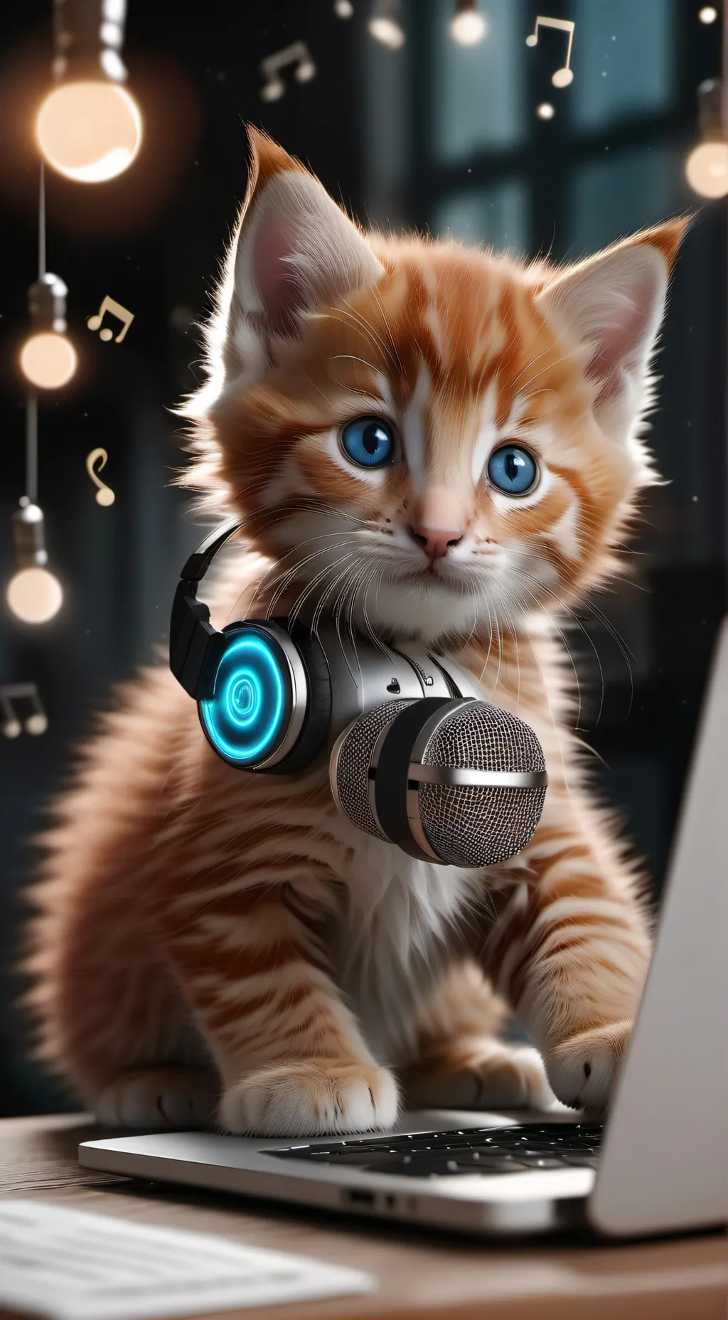 ai character: Pudding background