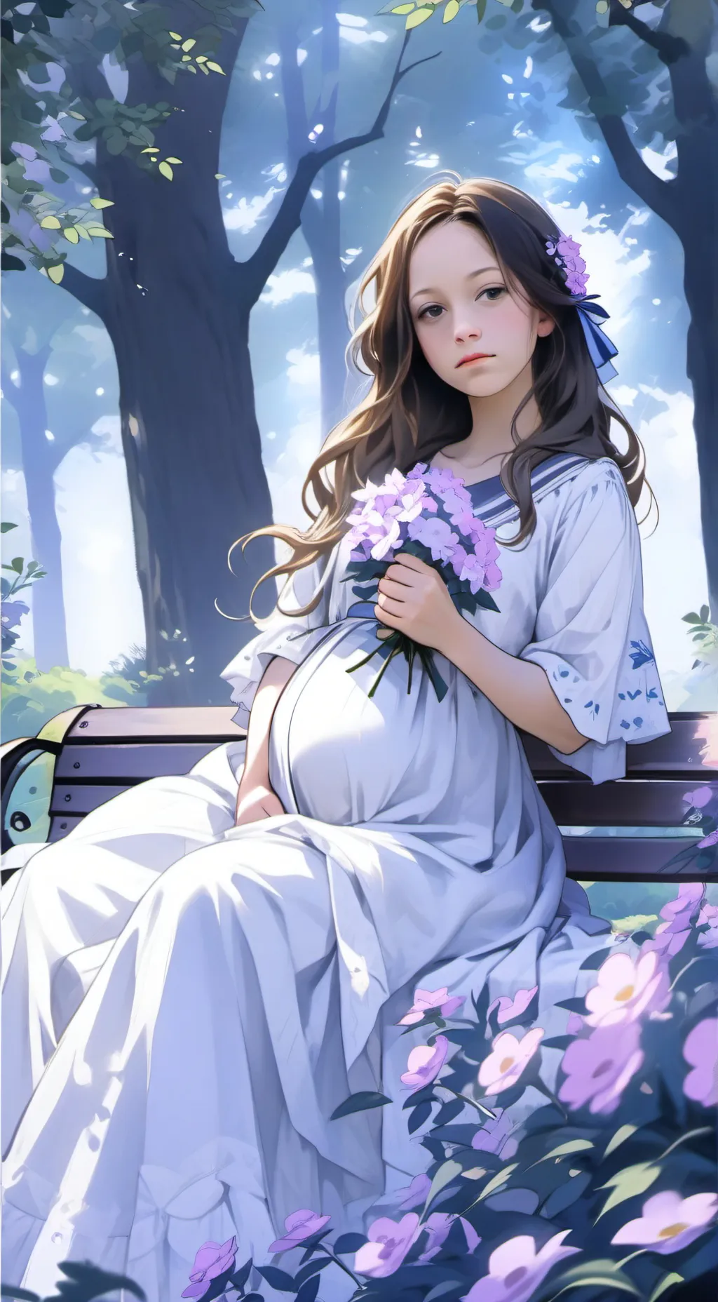 ai character: selena 🥰 background