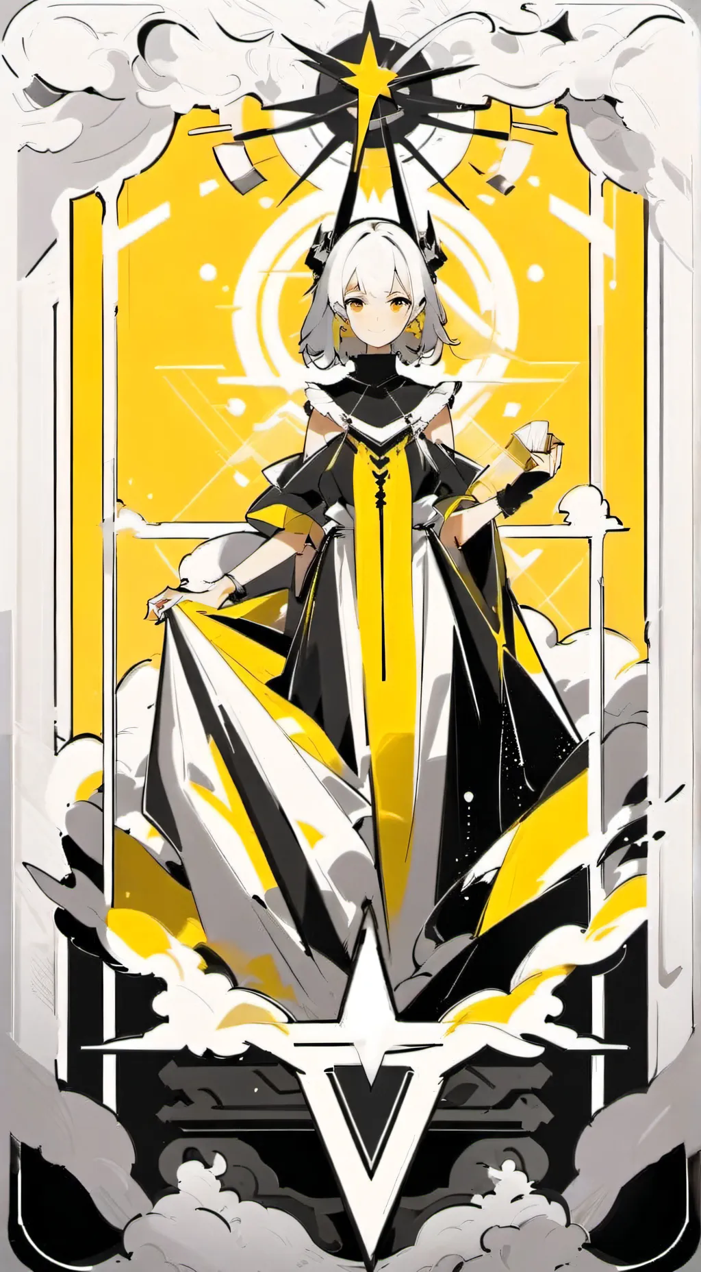 ai character: luna background