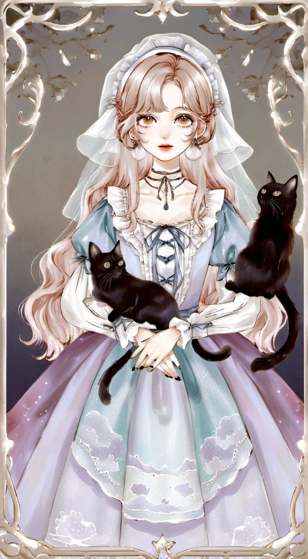 ai character: loca de los gatos background