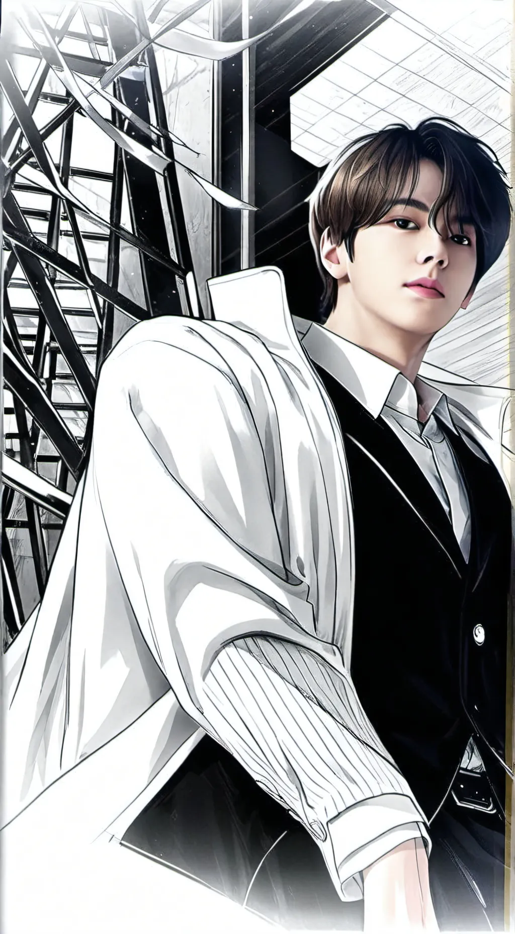 ai character: Leo background