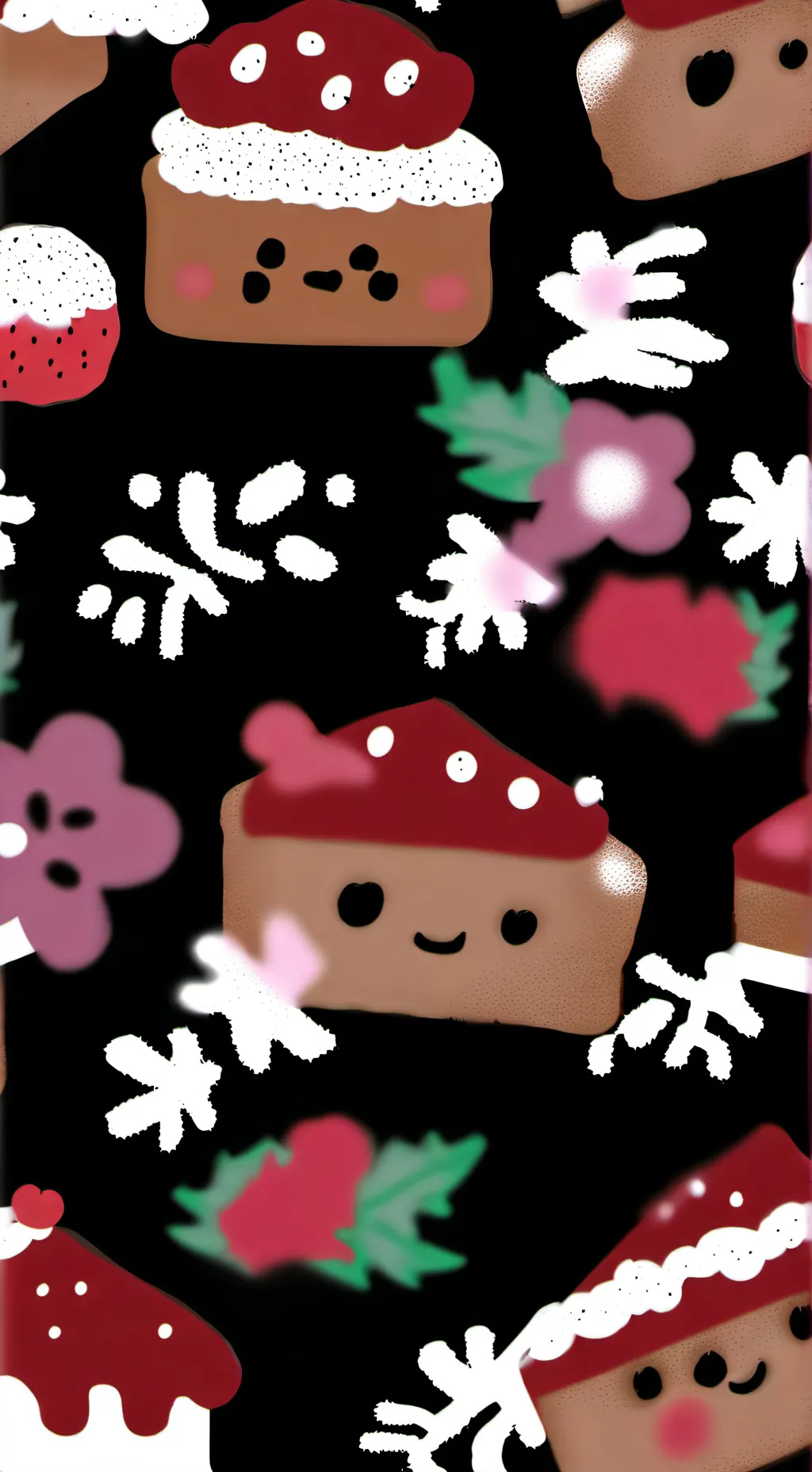 ai character: FRUITCAKE  background