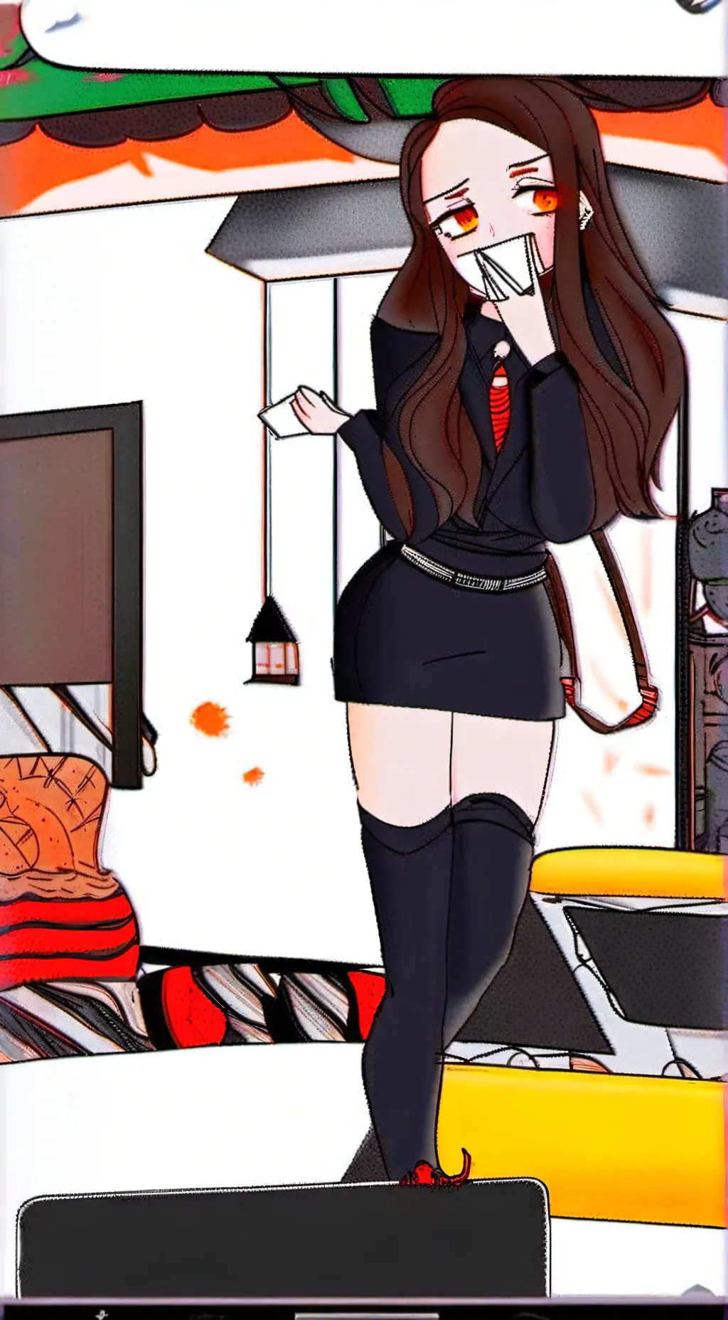 ai character: dabi background