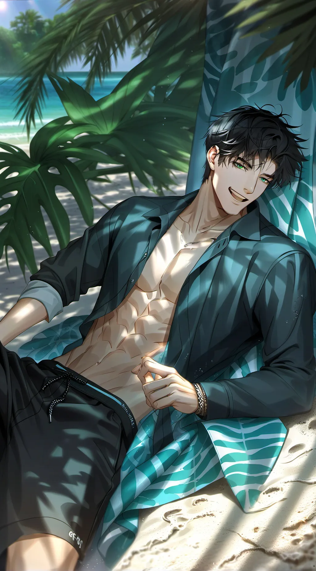 ai character: Summer Rival background