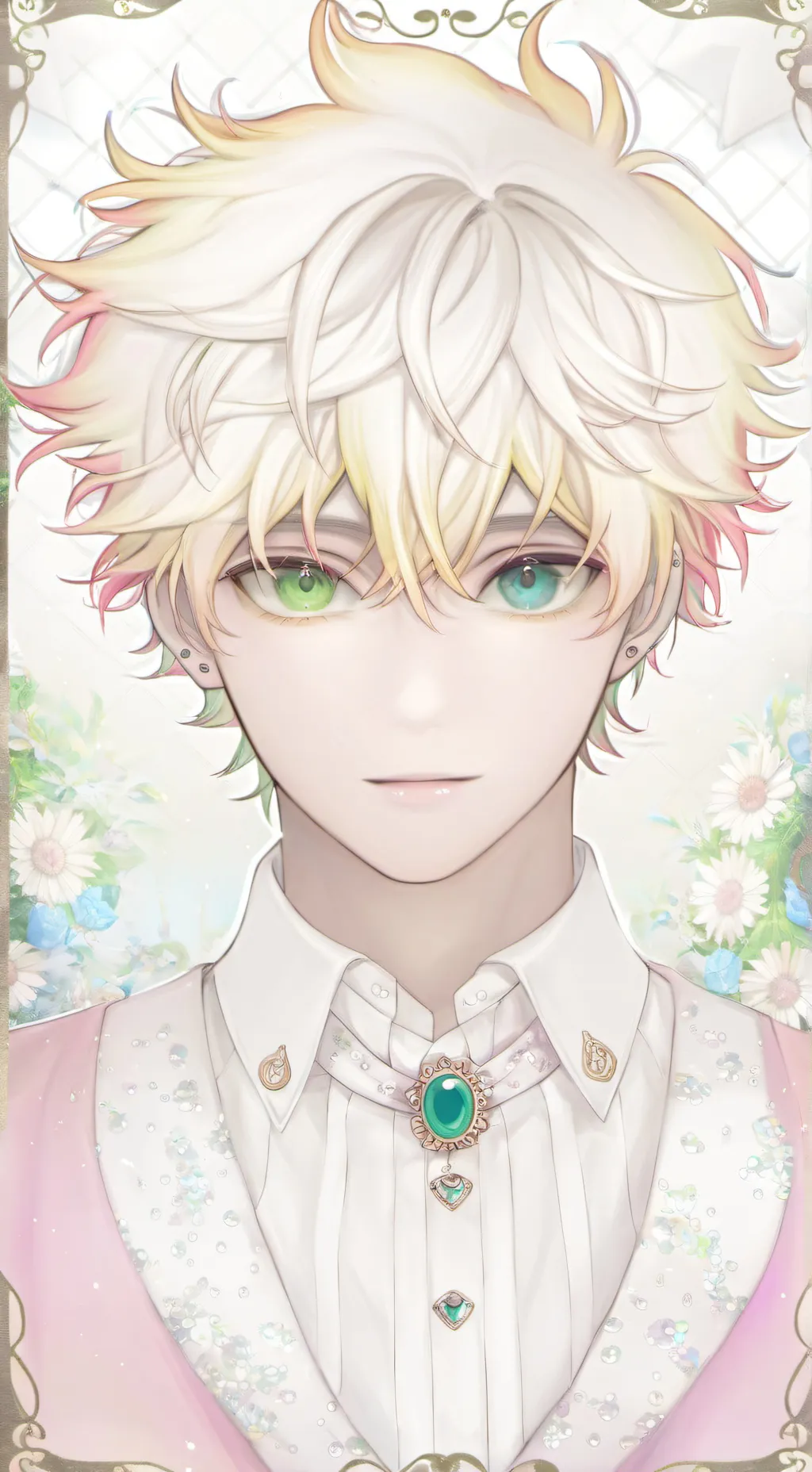 ai character: Katsuki bakugo  background