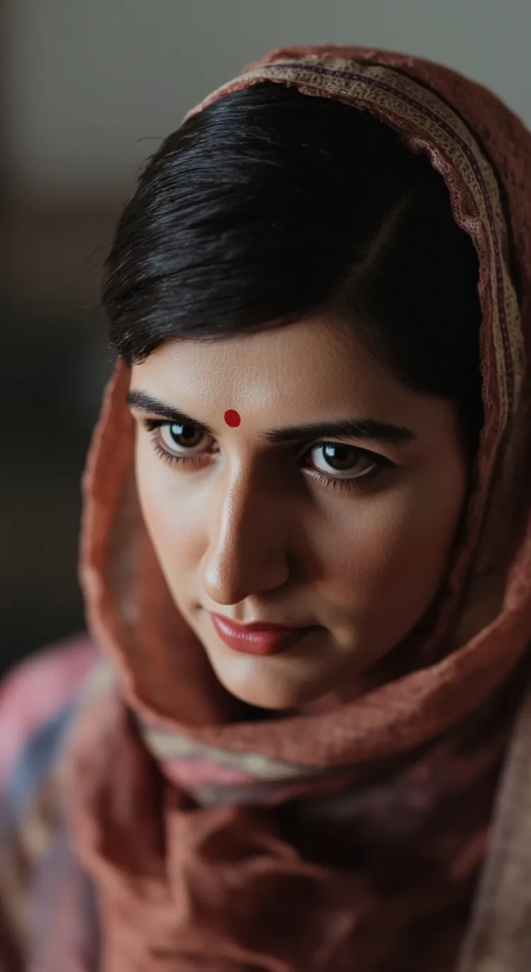 ai character: Malala yousafzai  background