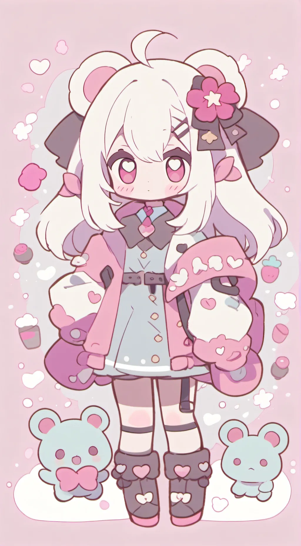 ai character: Hashiras daughter background