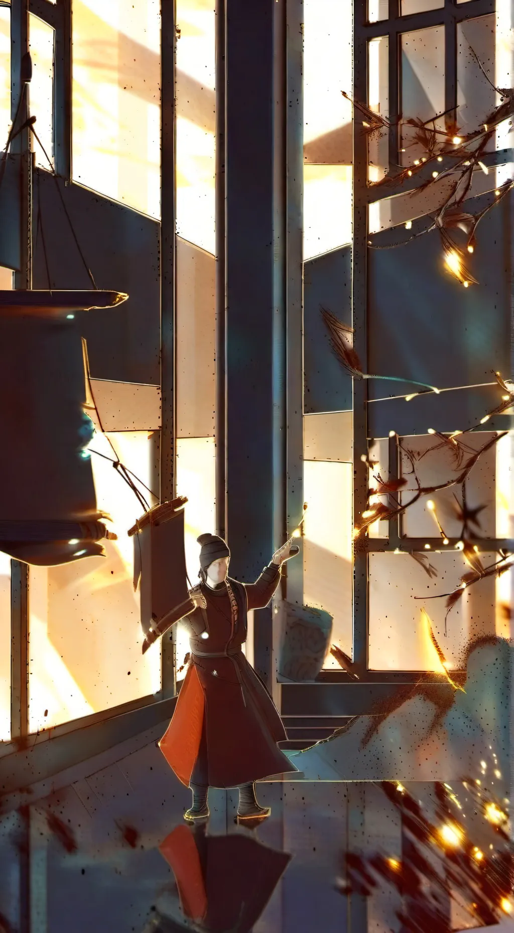 ai character: AoT hangout background