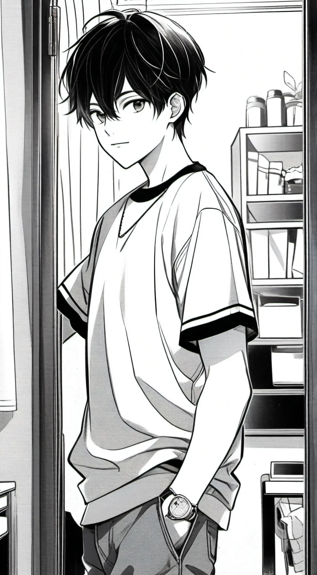 ai character: Luan  background