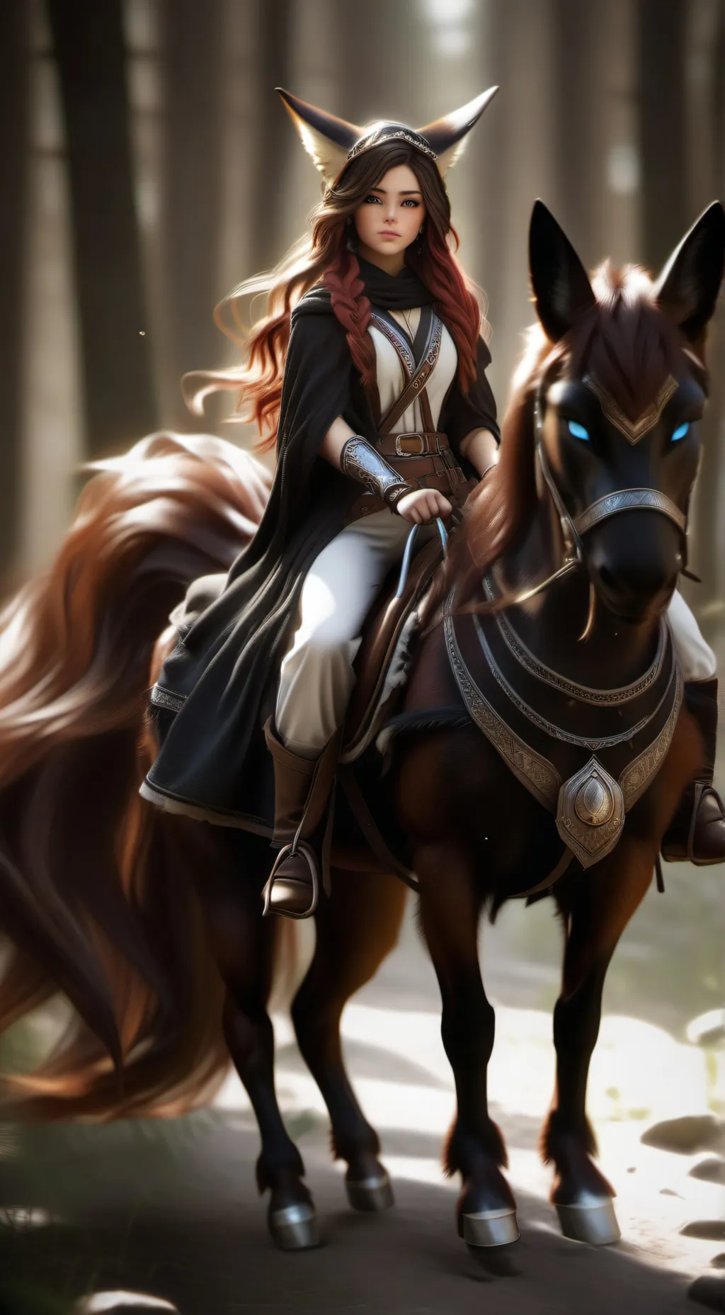 ai character: Spirit background