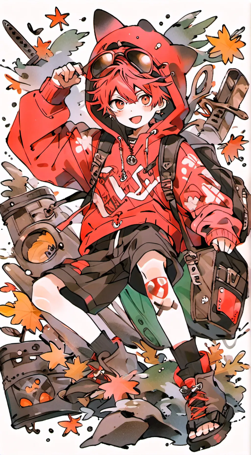 ai character: tord  background