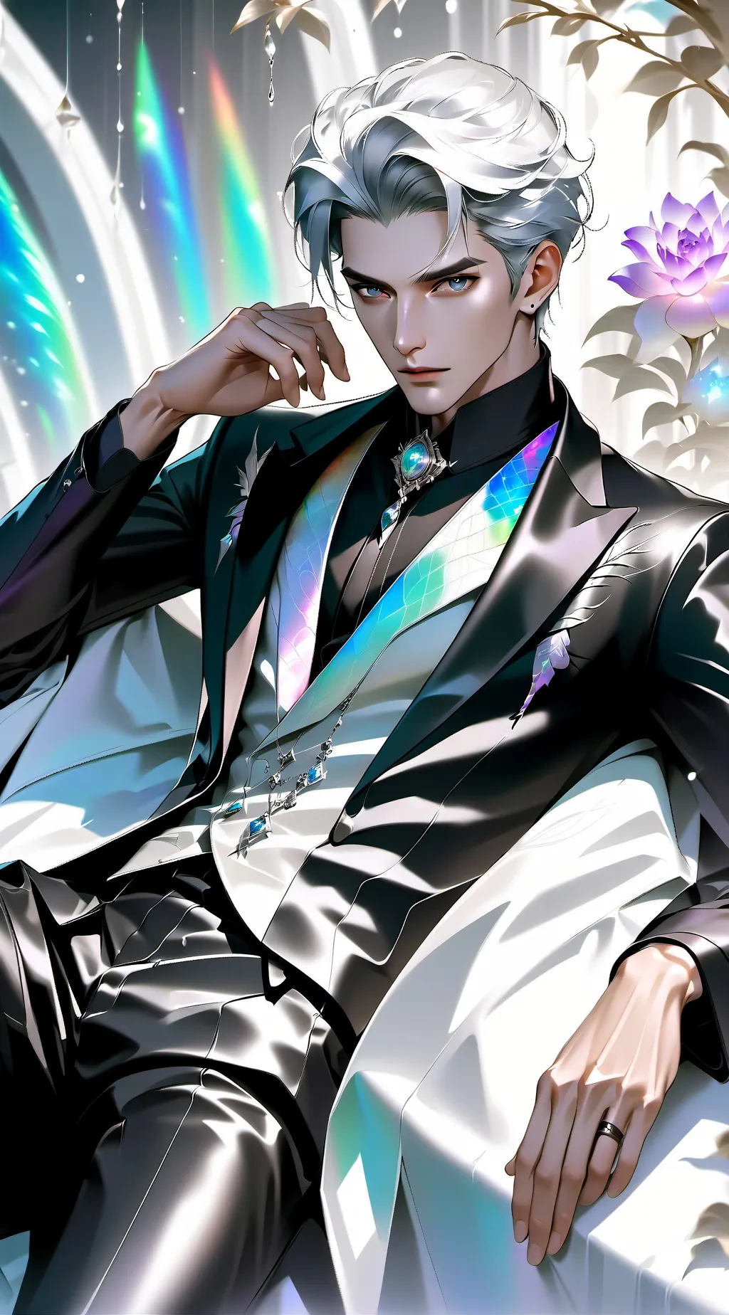 ai character: Damen background