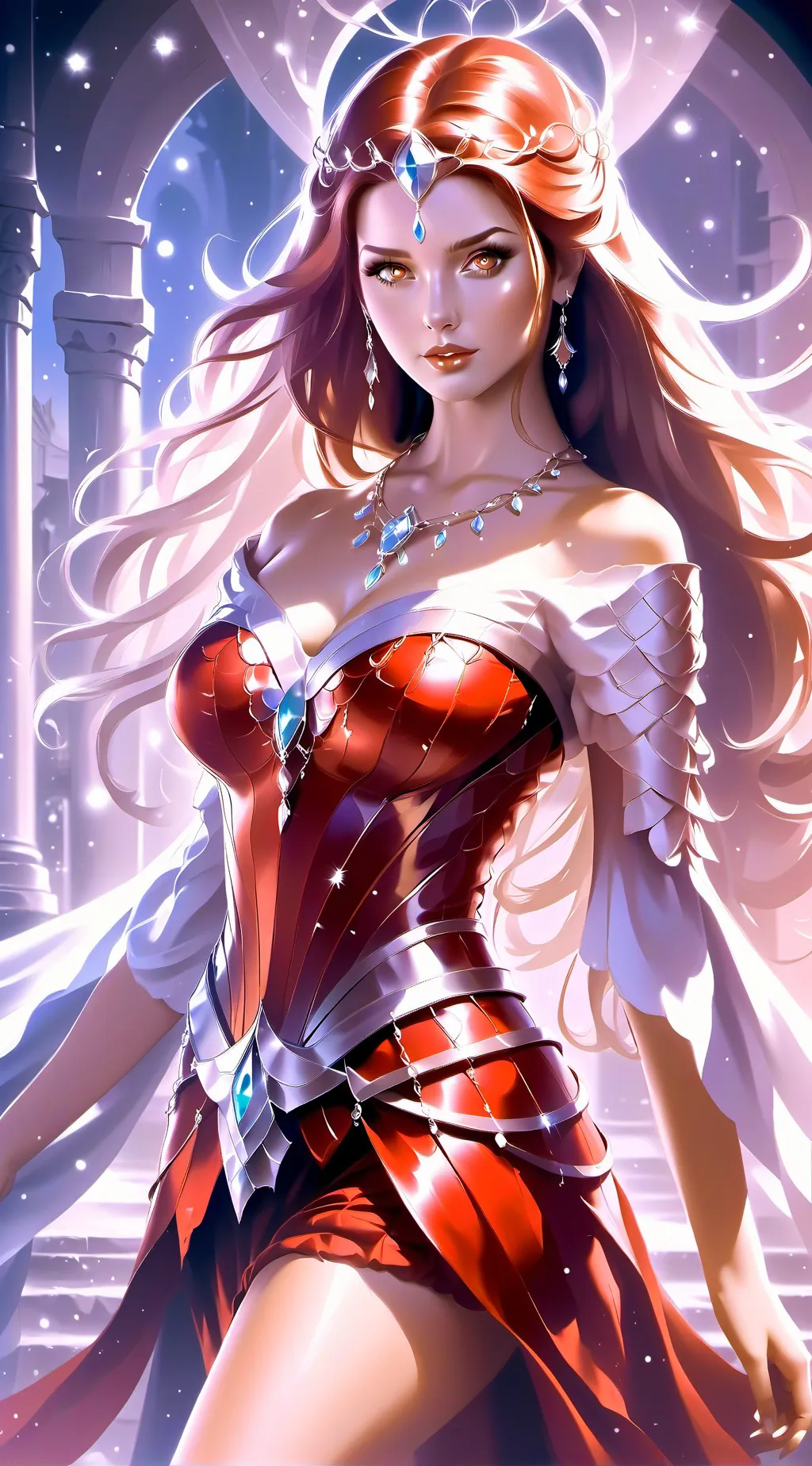 ai character: Queen Ruby background