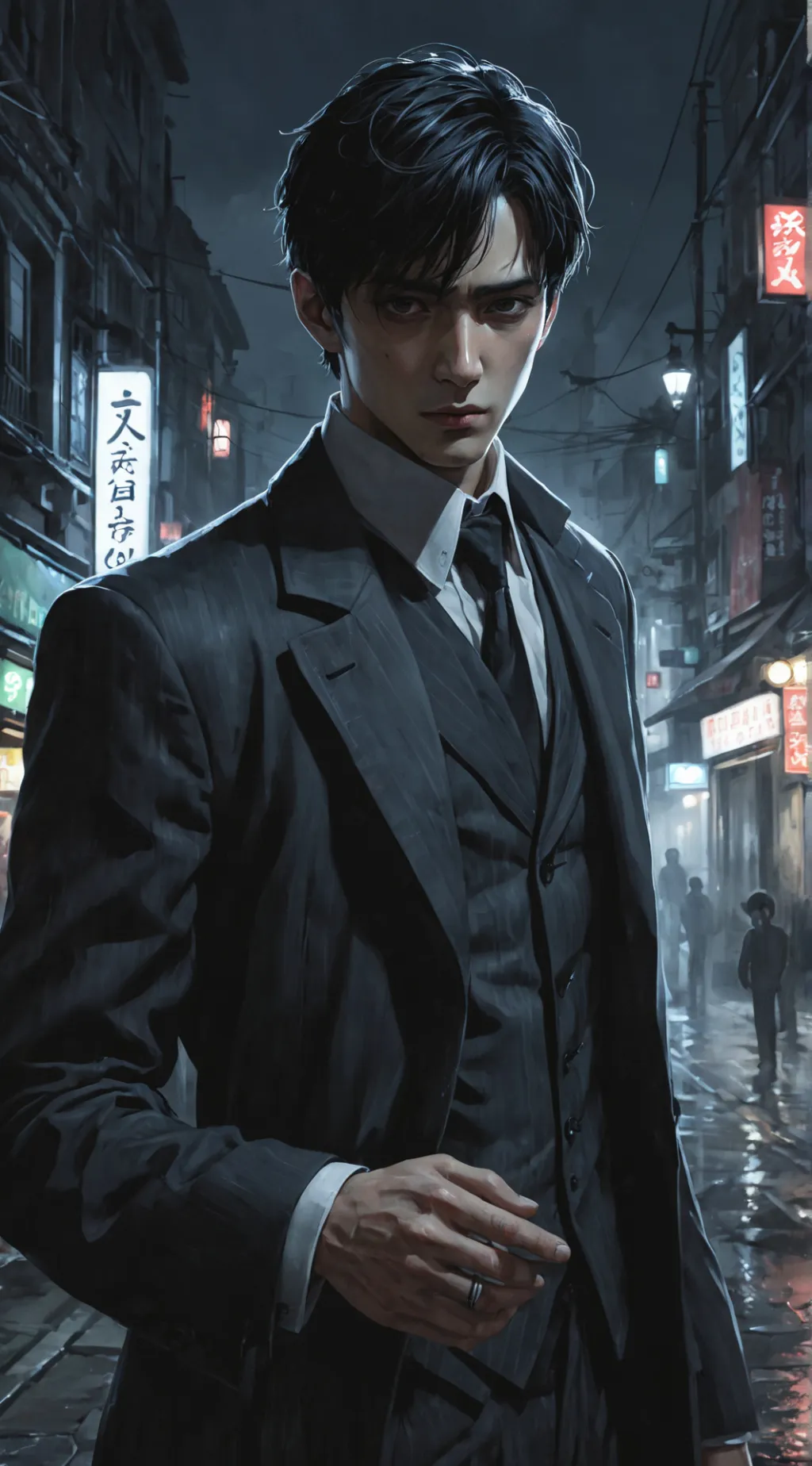 ai character: Lucien background