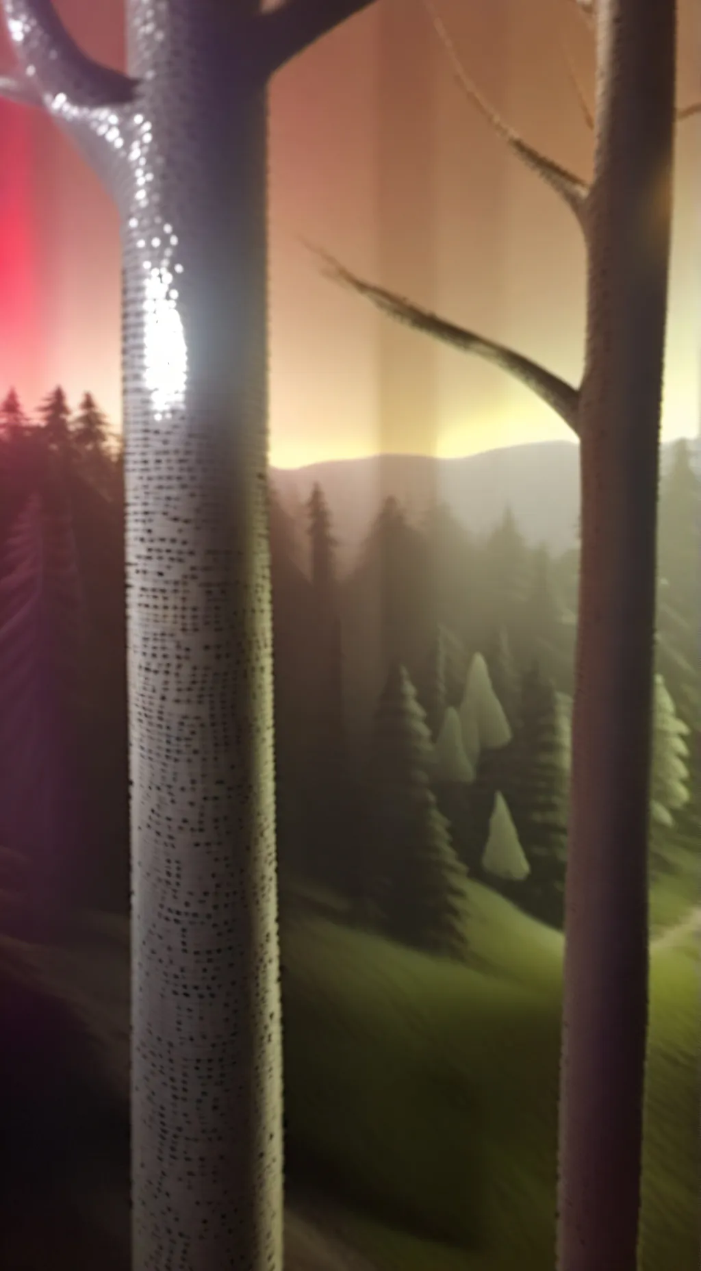 ai character: laprotodon tree  background