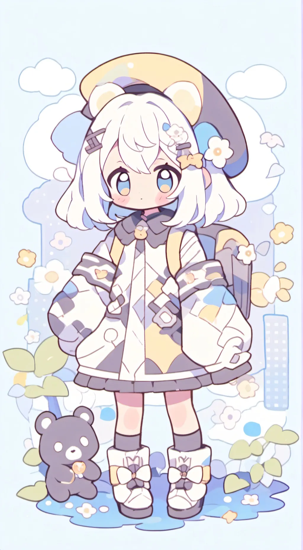 ai character: Maria 💞 background