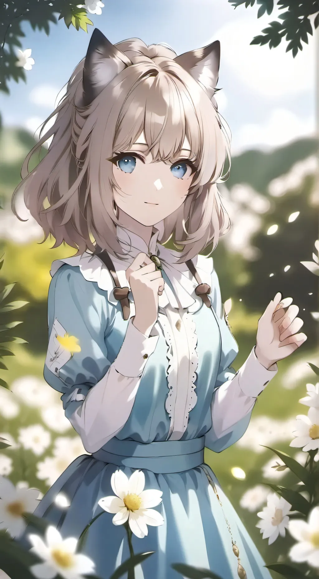 ai character: лика background