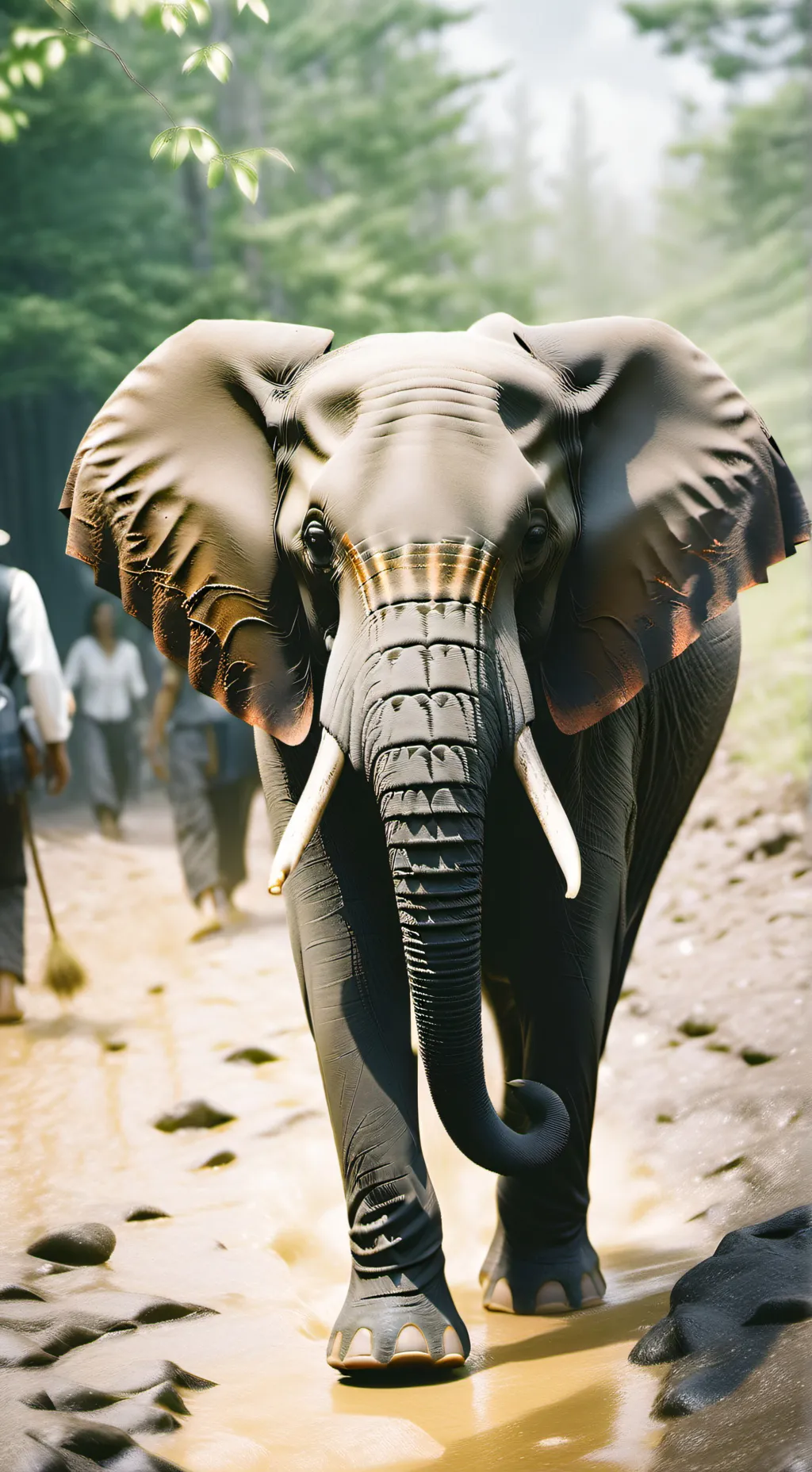 ai character: Sleepover background