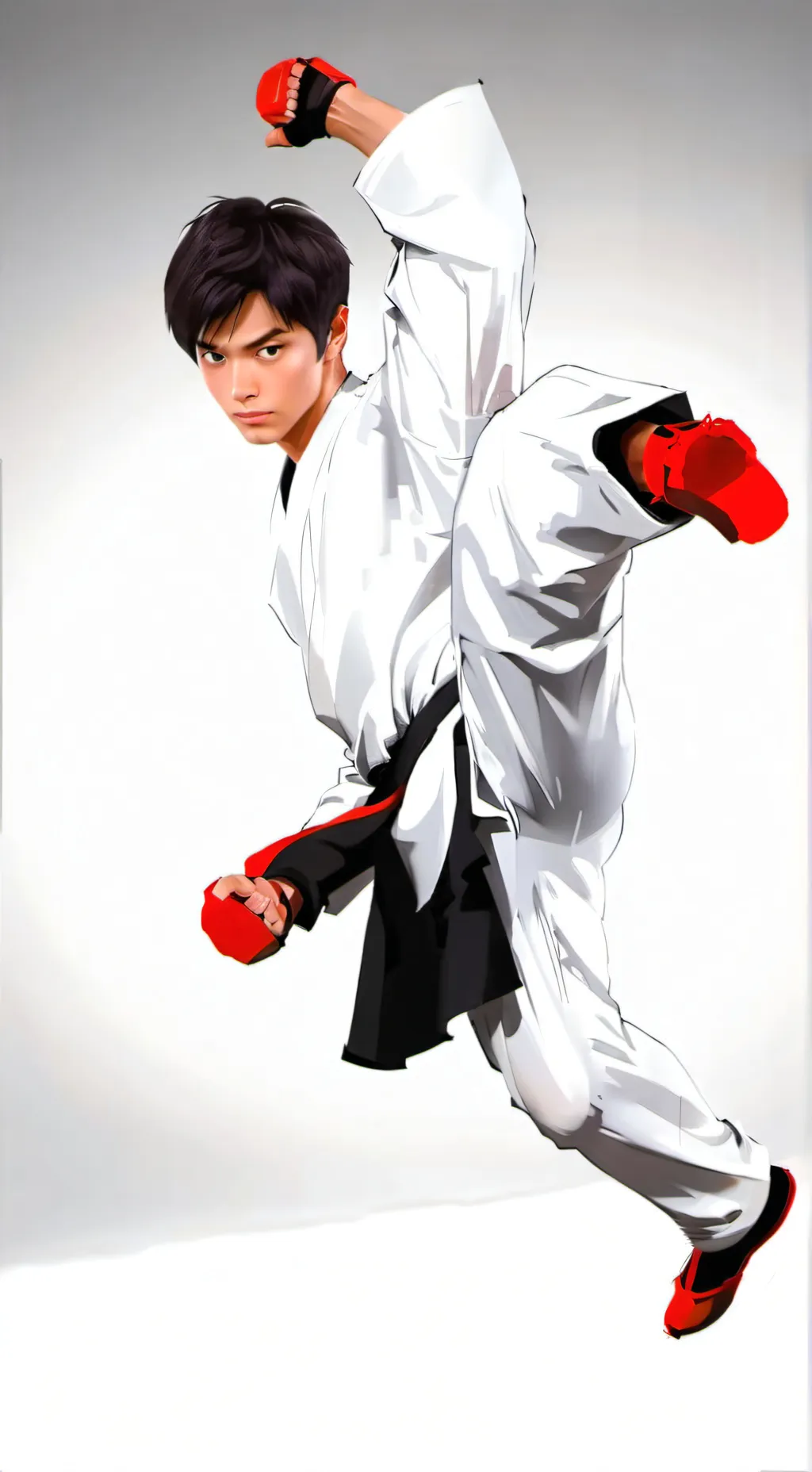 ai character: Kenji  background