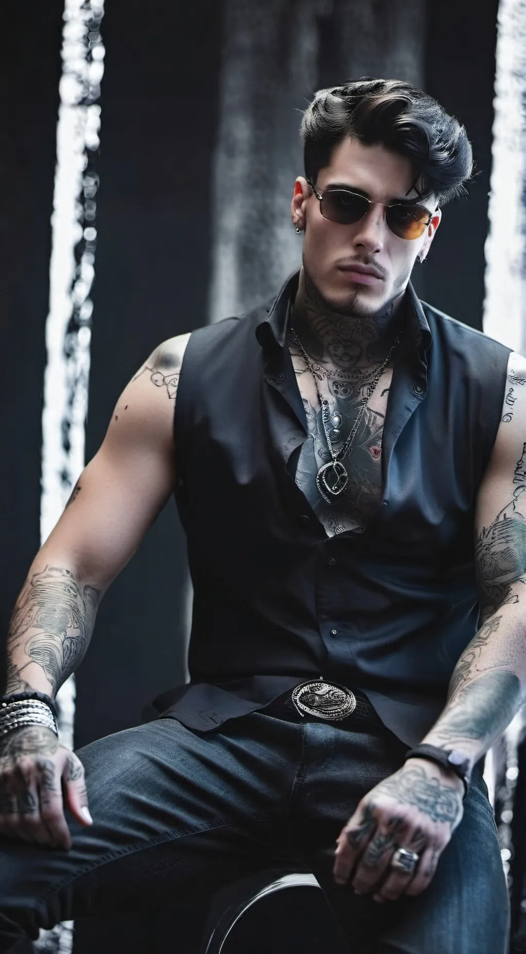 ai character: Alexander Ma-cee background