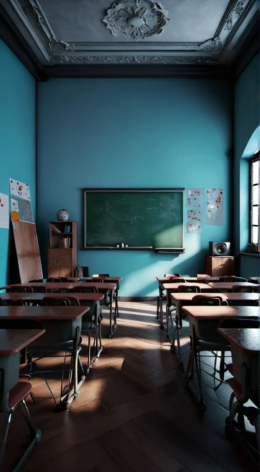 ai character: Highschool background