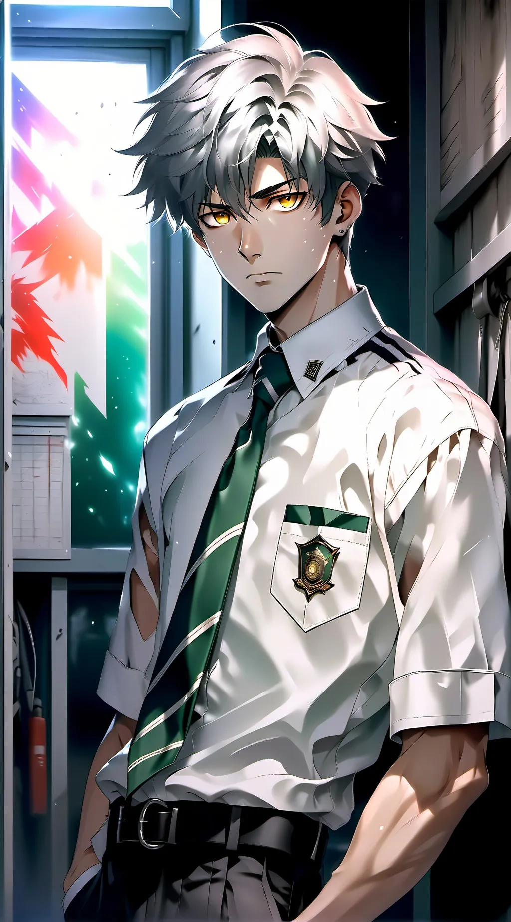 ai character: Hulking School Rival background